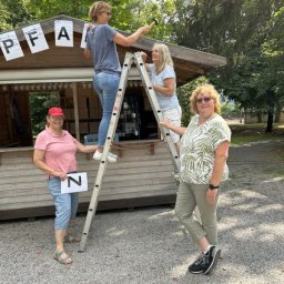 Vorbereitungen Weinfest 2024