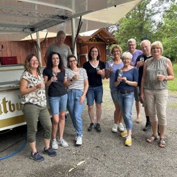 Vorbereitungen Weinfest 2024