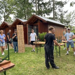 Vorbereitungen Weinfest 2024