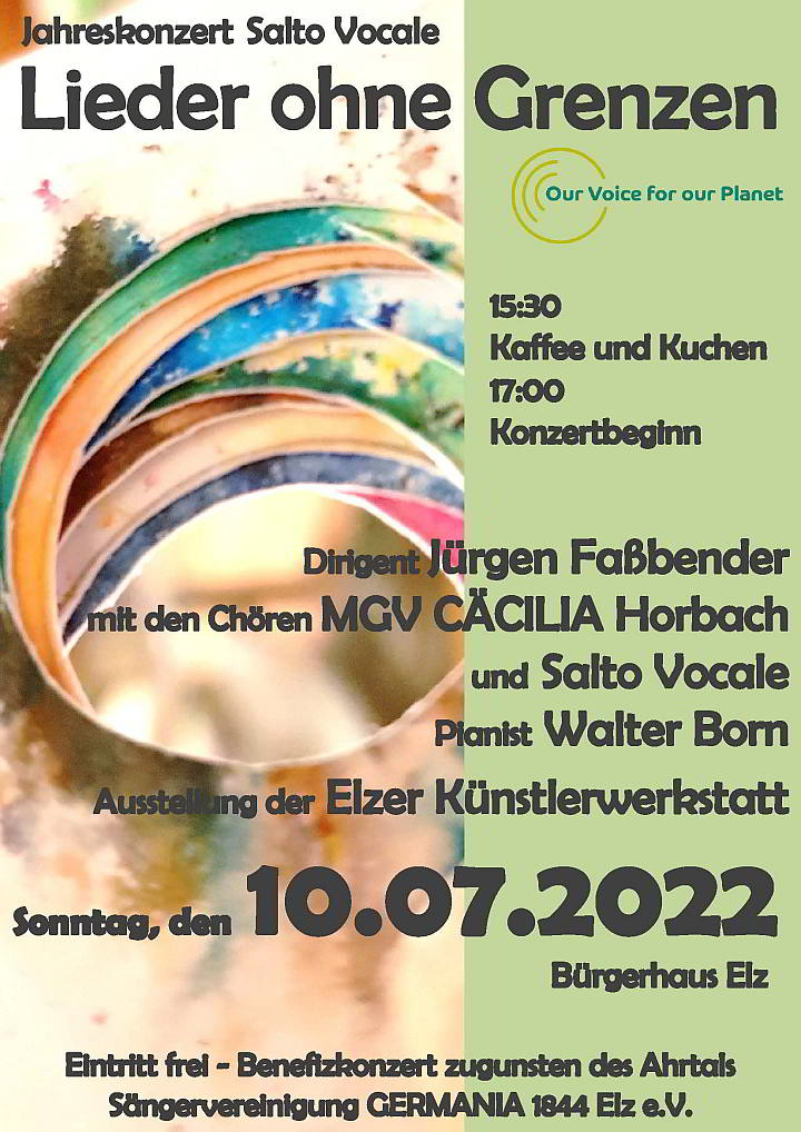 Salto Vocale“ präsentiert „Lieder ohne Grenzen“