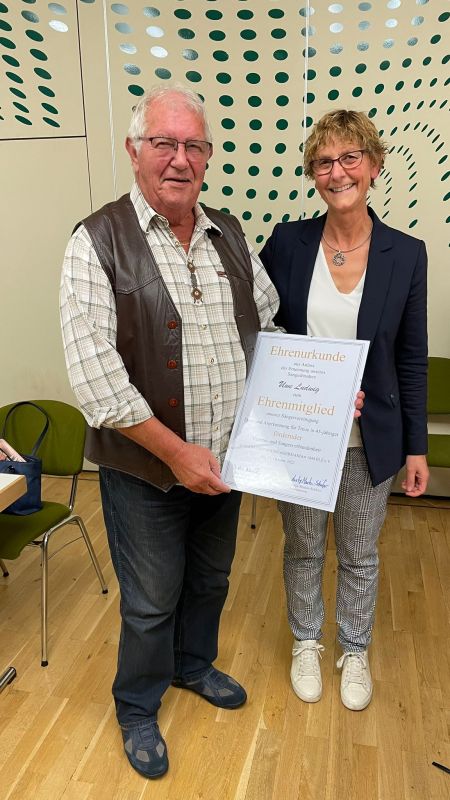 Uwe Ludwig für 45 Jahre